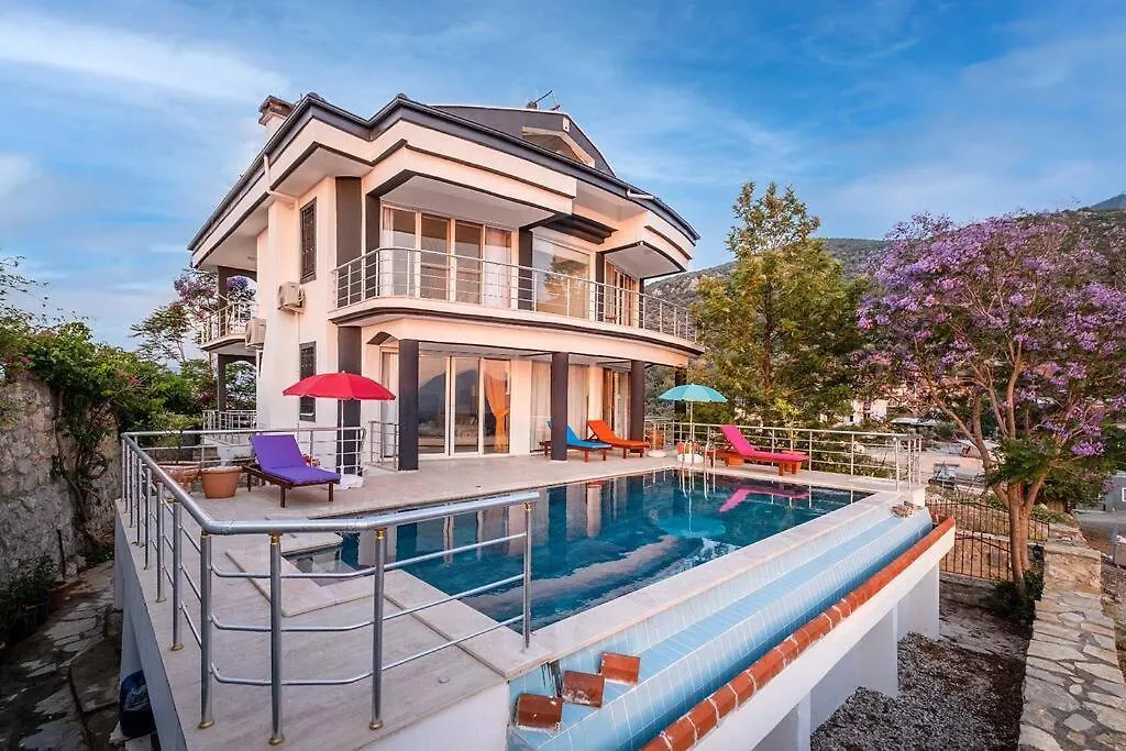 Sessiz Sakin Manzarali Sauna Ve Jakuzili,Muestakil Havuzlu Villa Фетхие