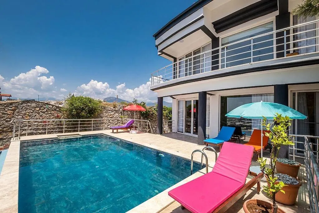 Sessiz Sakin Manzarali Sauna Ve Jakuzili,Muestakil Havuzlu Villa Fethiye