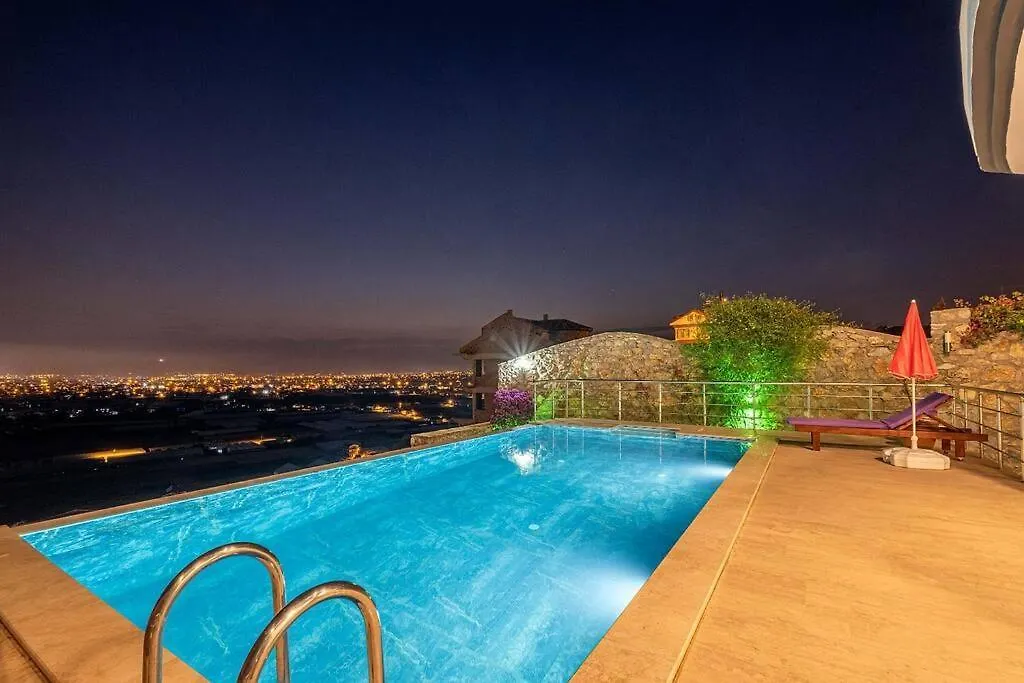 Sessiz Sakin Manzarali Sauna Ve Jakuzili,Muestakil Havuzlu Villa Fethiye Turcia